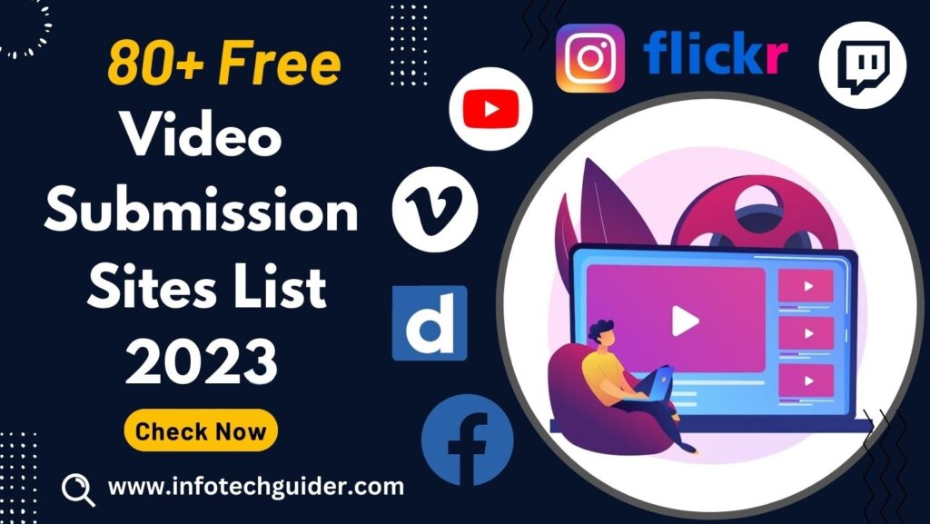 80+ Free Video Submission Sites List 2023